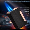 2 Pack Torch Lighter Adjustable Double Jet Flame Butane Refillable