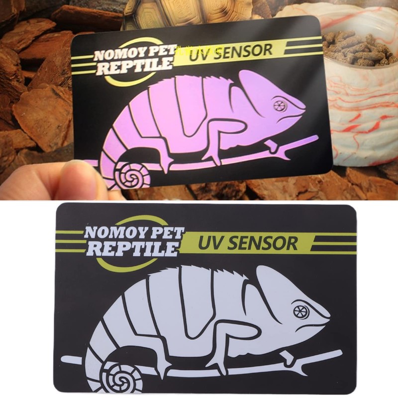 Pssopp UV Quick Test Card Quick Test UVB Sensor Reptile