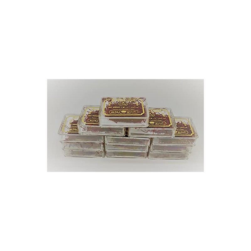 Coupe Quality Saffron strands 12 pack of 1g