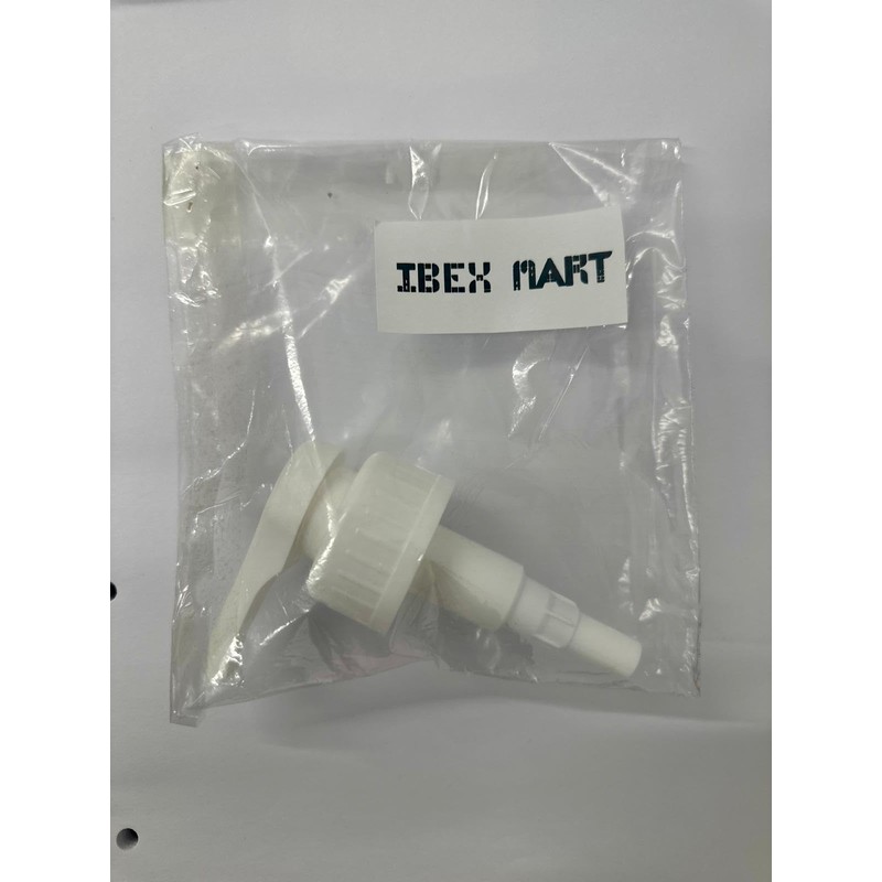 IBEX MART 38mm White Pelican Pump Dispenser For 5 Liter