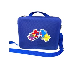 Protective Case for Visual Communication Book – Durable Hard Cover Organizer for Binder & Supplies – Portable, Easy-to-Clean for Nonverbal Children, Speech Therapy, Autism & Special Needs.