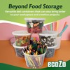 ecoZo 16 oz. Food Storage Containers with Lids [50 Sets]