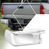 [Left/Driver Side] Polished Chrome Rear Bumper End Cap w/o Parking