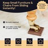 CasterMaster Non Slip Furniture Pads - 2 in x 2