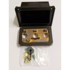 Pentair 78310600 Pentair Junction Box 3 Capacity ¾" Brass Base with Polycarbonate Cover