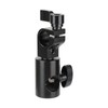 CAMVATE 16mm Light Stand Head with 15mm Single Rod Holder
