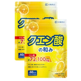 (Supervised by Doctor/Dietitian W Supervisor) Citric Acid Supplement, 72,100 mg/Bag, (Acidity Reduction Coating for Teeth Pain) 60 Day Supply, 600 Tablets, Vitamin B1, Made in a GMP Domestic Factory