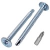SKIR'CO (30 pcs) Zinc Plated Self-Drilling Screws 4.2 x 60