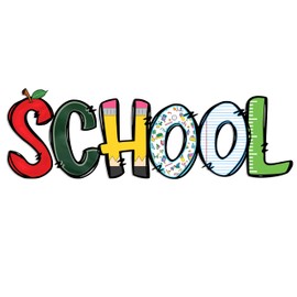 Back to School Decoration, Pre-Strung Welcome Back to School Banner for Classroom Backdrop Decoration with First of School Supply Icons