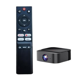 RUOYINKE Remote Control Compatible for DBPOWER E2 Smart Home Mini Projector, (Not Compatible with Other Brands,Maybe They Look The Same)