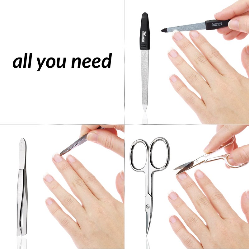 MarQus Manicure Set from Solingen Germany - 3 Pieces, Includes