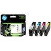 HP 915XL Genuine Ink Cartridge 4-Piece Set, Black/Cyan/Magenta/Yellow, 825 Prints
