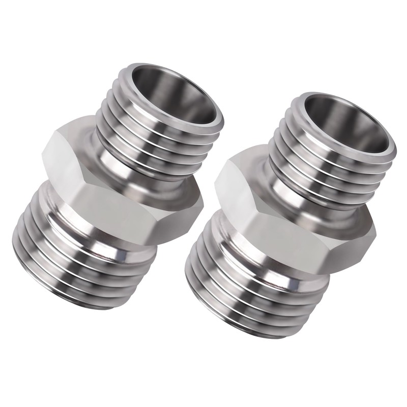 2 Pieces M14 to M16 Stainless Steel Accessory Adapter, Mini