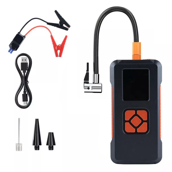Portable Car Jump Starter with 150PSI Air Compressor Digital Tire