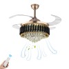 Adjustable Ceiling Fan Light With Remote Control Ceiling Fan Lamp