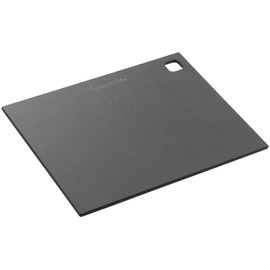 Rosenstein & Söhne Large Wooden Chopping Board: Wood Fibre Chopping Board, Dishwasher Safe, Black, 30 x 23.5 x 0.6 cm (Chopping Board Black Wood, Kitchen Products)