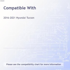 Upgrade Your Auto 8pc Carbon Fiber Pillar Post Covers for Hyundai Tucson 2016-2021