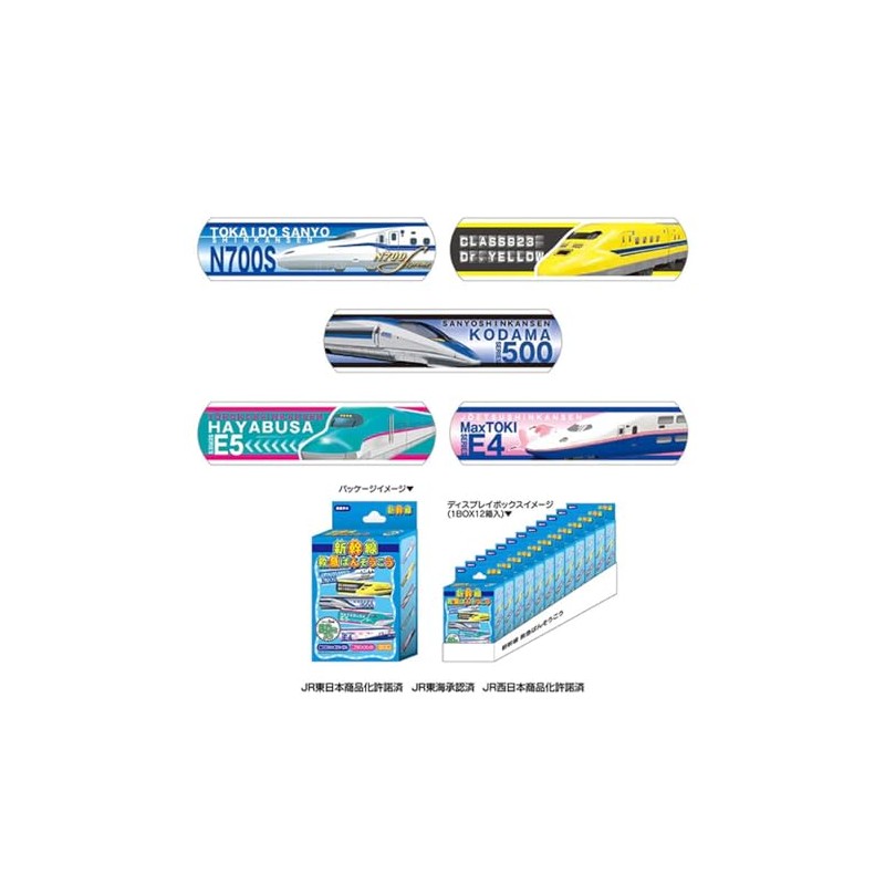 Shinkansen Emergency Banso Ko, Pack of 20