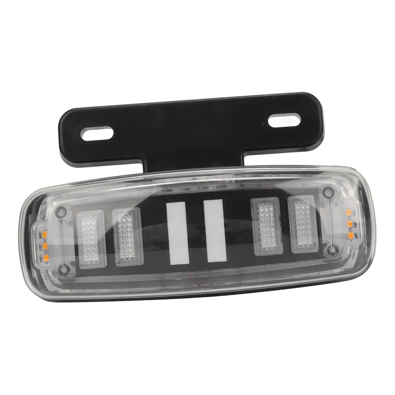 12V Motorcycle Tail Light Brake Turn Signal Light with License
