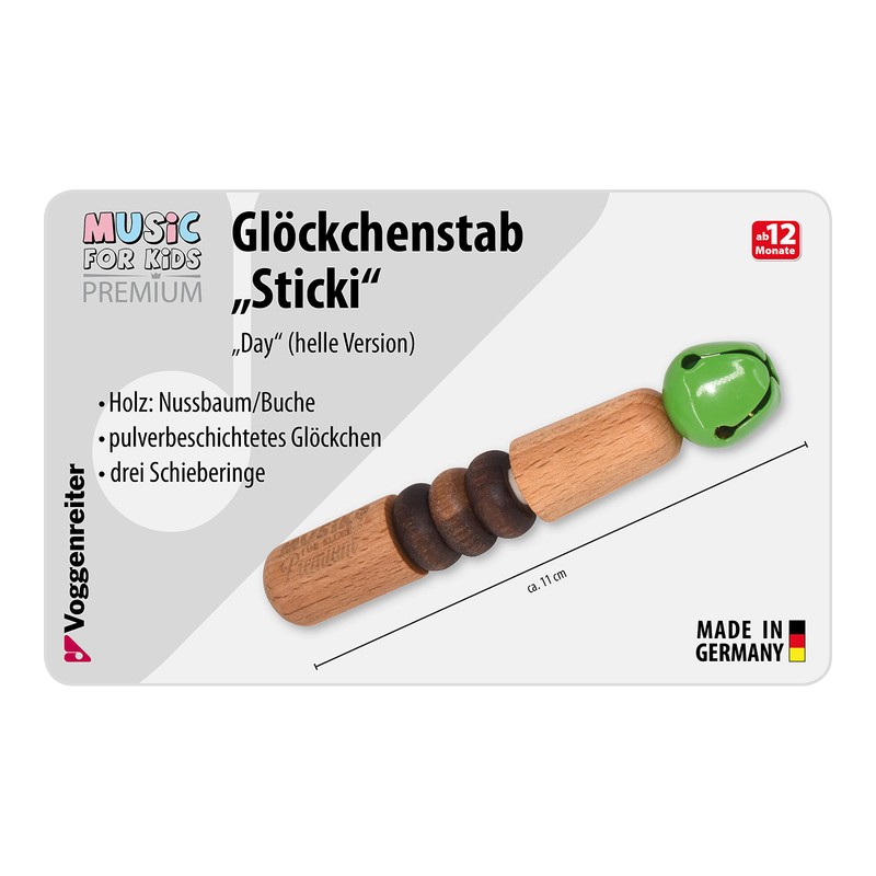 Music for Small Premium 1047 Bright Version Bell Stick