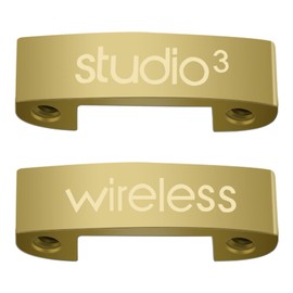 Studio 3 Scharniere Ersatz Studio 3 Wireless Stirnband Connector Repair Kit Teile Kompatibel mit Studio 3.0 Wireless Bluetooth Over Ear Kopfhörer (Gold)