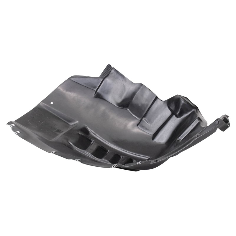 TRQ Front Right Inner Fender Liner Black Passenger Side Compatible