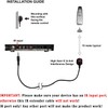 baolongking IR Extender Cable 10FT Infrared Remote Control Repeater with