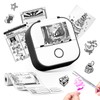 Mini Sticker Printer, T02 Print Pods Mini Printer Thermal Sticker