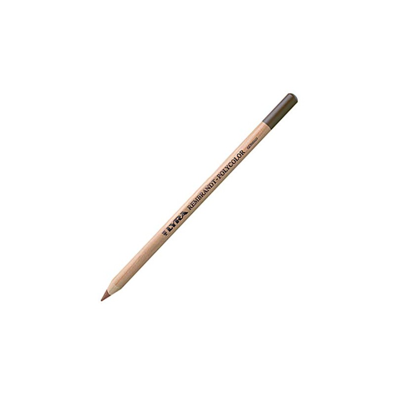 LYRA Rembrandt Polycolor Art Pencil, Van Dyck Brown, 1 Pencil