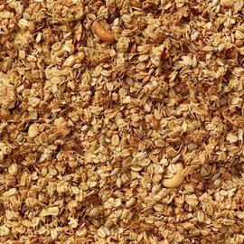 Grandy Organics Honey Nut Gluten Free Granola - Certified Organic, Non-GMO, Lower Sugar, Family Value Size 2 Pound Bags, Bulk Pack of 2