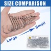 Circle Hooks Saltwater Catfish Fishing Hooks,50/100pcs Octopus Offset Sport Circle