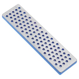 PATIKIL 100mm Extra-Coarse Ski Snowboard Diamond Stone,1Pcs Ski Edge Sharpener Diamond Edge Files Snowboard Whetstone, Blue