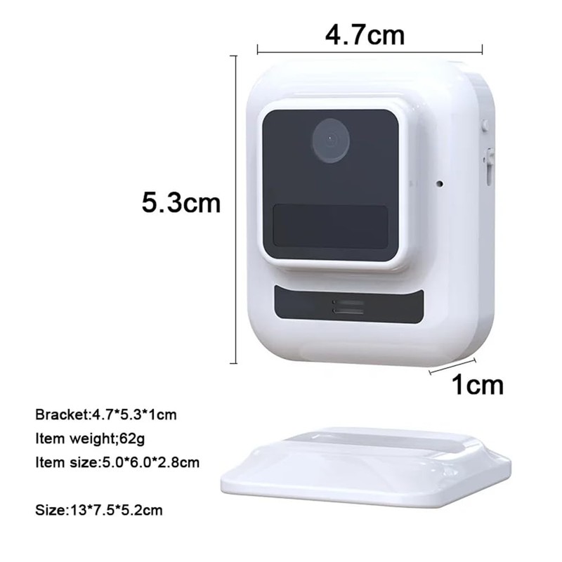 Snblzhef WiFi and 4G Mini Surveillance Camera, HD Indoor Wireless
