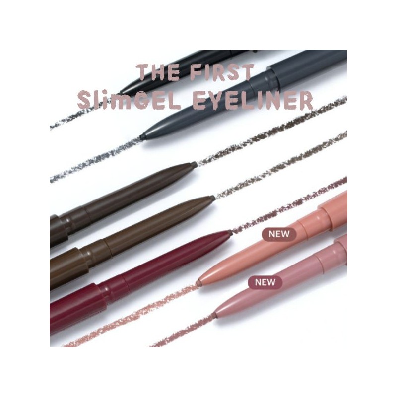 MERZY The First Slim Gel Eyeliner 0.05g, Color:GS6 MOUVE ROSE