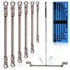 DISEN Upgraded Double Jointed Extra Long Flex Head Ratchet Wrench