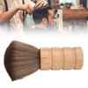 Barber Neck Duster Brush Soft Hair Wooden Handle Hair Sweeping