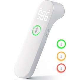 Thermometer for Adults and Kids, Fast Accurate Baby Thermometer, Fever Alarm & Mute Mode, Baby Essentials - Lifetime Support