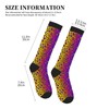 aipoase Leopard Compression Socks Knee High Circulation Support Socks For