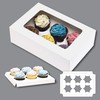 Excellent Cupcake Boxes With Window (32 Pcs) - Cupcake Container