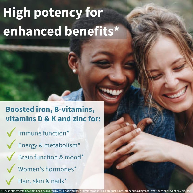 Igennus High Potency Methylated Multivitamin for Women, Pure & Clean