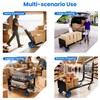 3-in-1 Convertible Heavy Duty Folding Hand Truck, 600LBS Dolly Cart