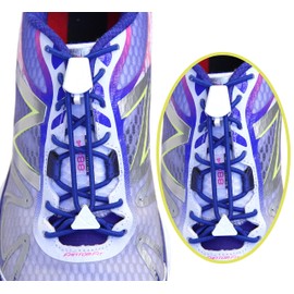 Yankz! Laces - Elastic No Tie Shoelaces, One Size Fits All, No Tie Shoe Laces (Royal Blue)