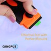 CANOPUS Plastic Razor Scraper Tool Non Scratch with 10 Double