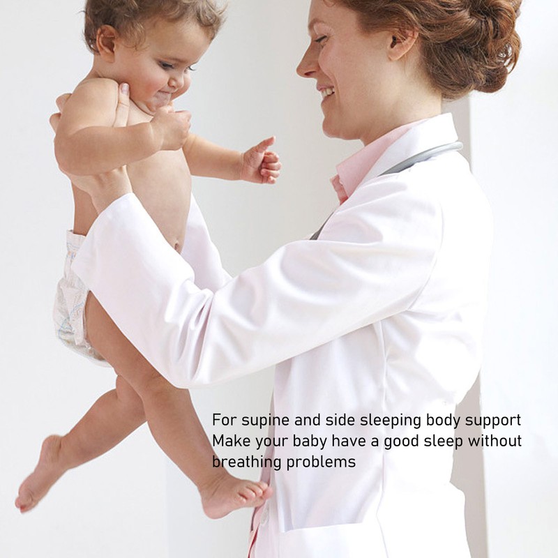 Baby Sleeping Pillow Prevent Rolling Spitting Detachable Wash Baby Side