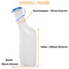 PP Urine Bottle for Men, 1 Litre / 1000 ml,
