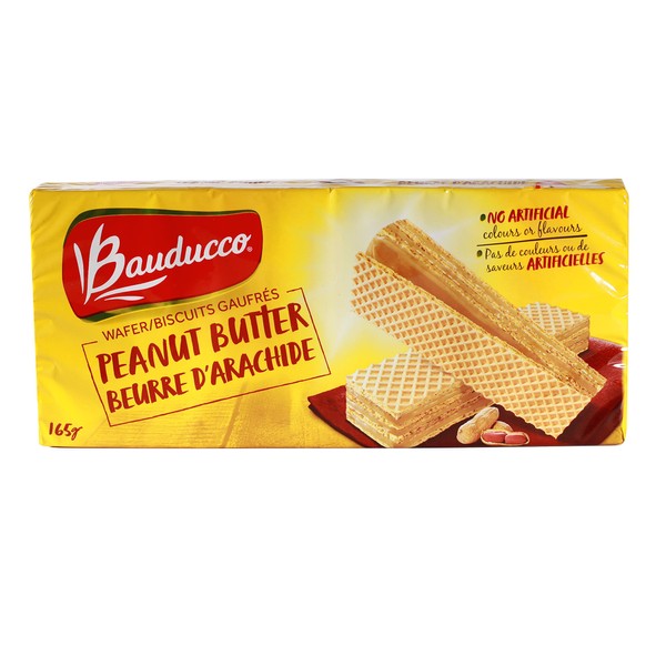 Bauducco Wafers Peanut Butter 165g
