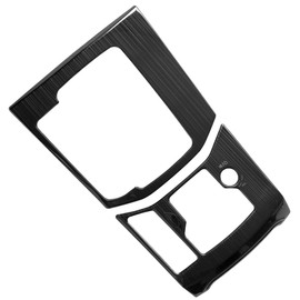 AOKIO Interior Center Console Gear Shift Panel Cover Trim for Mazda CX-5 CX5 Accessories 2017 2018 2019 2020 2021 2022 2023 2024 2025 (Stainless Black)
