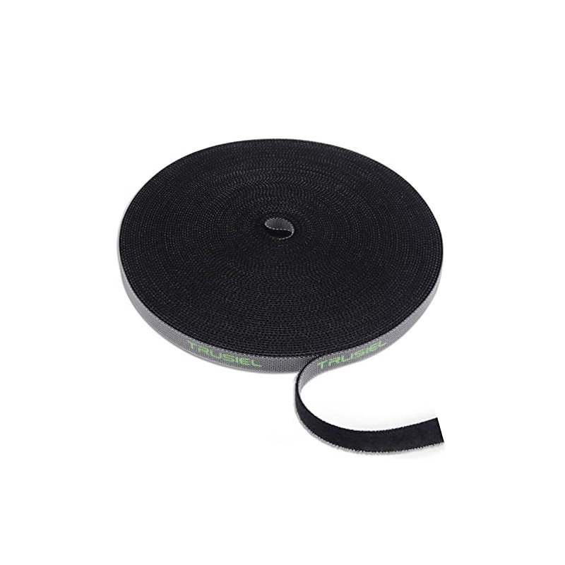 Trusiel Cable Ties Velcro Tape Roll 10 mm Wide Cable
