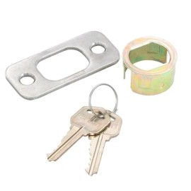 Defiant Single Cylinder Satin Nickel Deadbolt US15