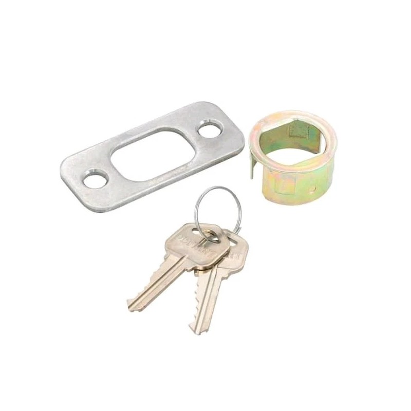 Defiant Single Cylinder Satin Nickel Deadbolt US15